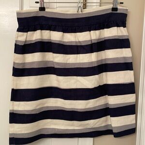 Chloè short striped skirt. FR Size 40 US 8